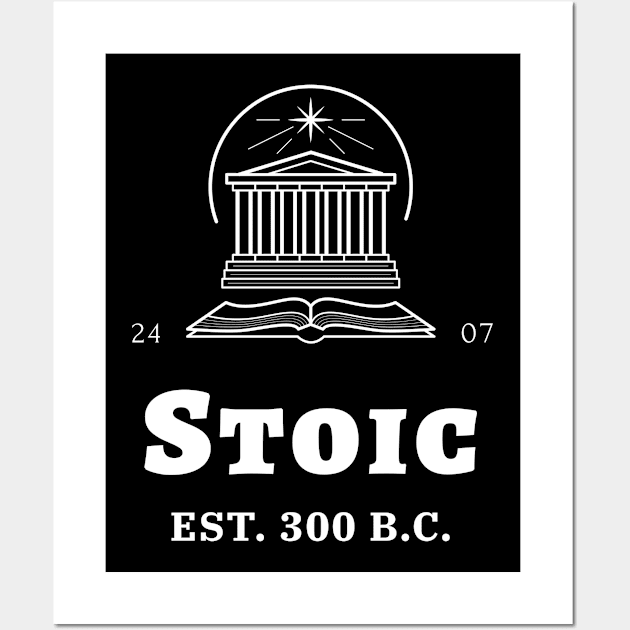 Stoic Classic Wall Art by StoicChimp